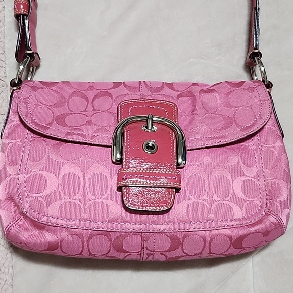 Coach Authentic Y2K Pink Hobo Shoulder Bag - Picture 2 of 14